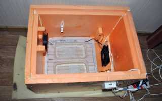 Как подобрать нагревательный элемент для инкубатора