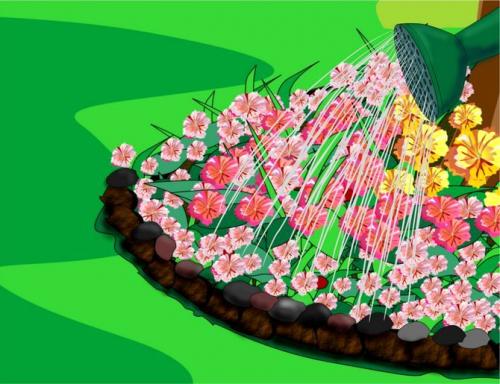 Что посадить под грушей. Как сделать клумбу под деревом