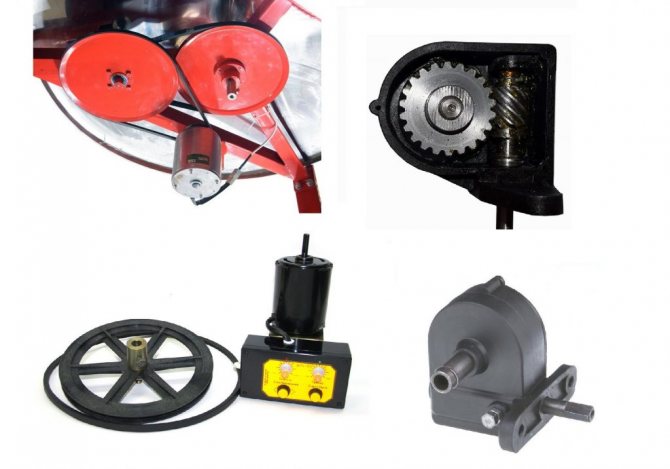 Электропривод для медогонки