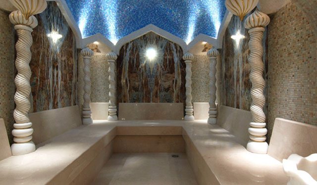 хамам сколько градусов