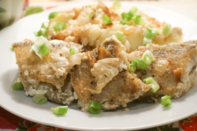 Как приготовить рыбу путассу пошагово с фото. Рецепты жареная на сковороде, запеченная по-корейски, в кляре, под сметаной