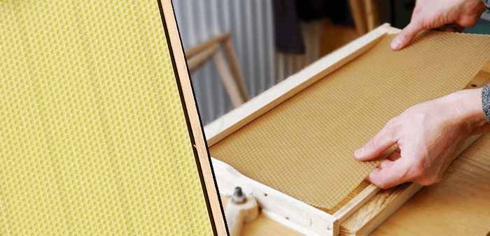 Трафарет для вощины