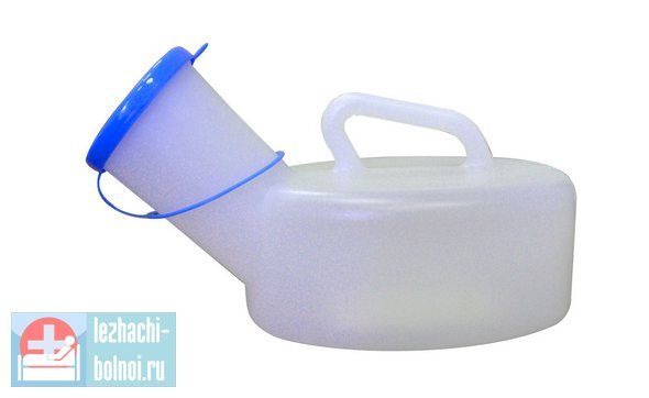 Утка для лежачих больных мужчин