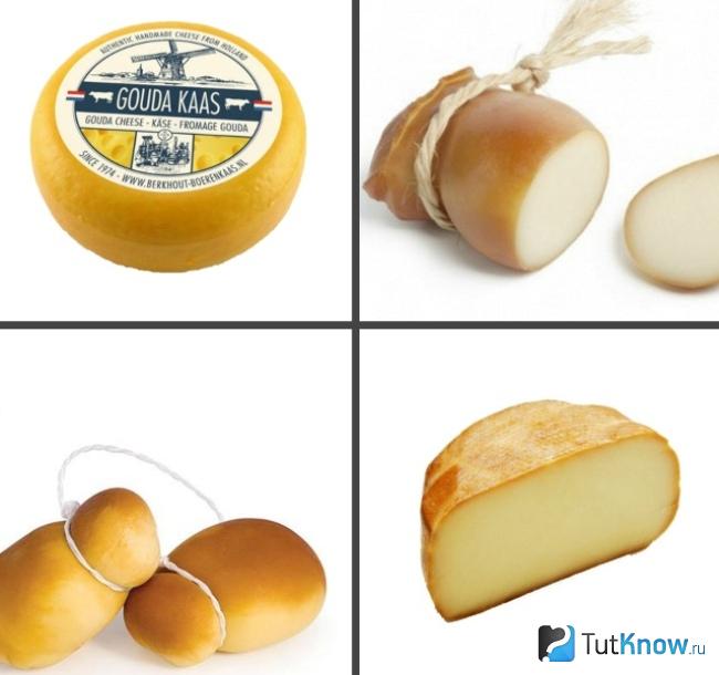 Виды копченого сыра