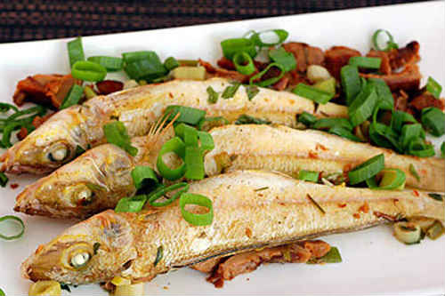 жареная рыба